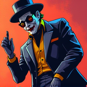 joker king flexin