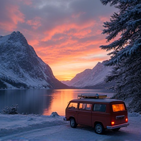 Campingbus nach Norwegen