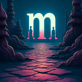 m