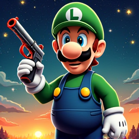 Luigi, get your gun!