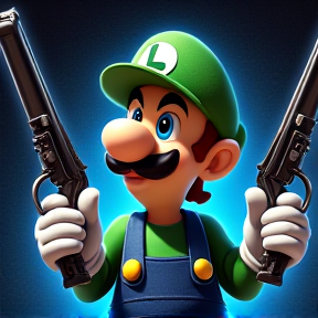 Luigi, get your gun!