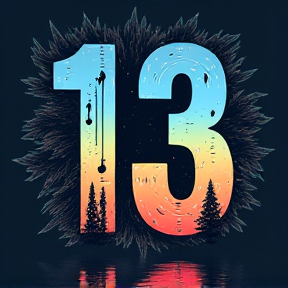 13