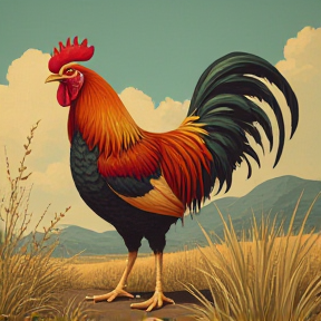 The 10-Foot Rooster