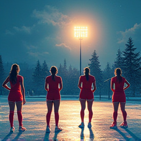 Cold Morning Netball