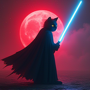 Fear of Darth KittyKlaws