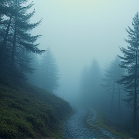 Foggy Blue Ridge Morning