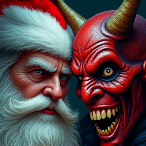 Santa vs. Satan