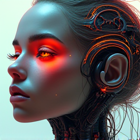 Geniuos Female Creative Cyborg