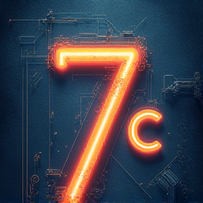 7 c