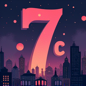 7 c