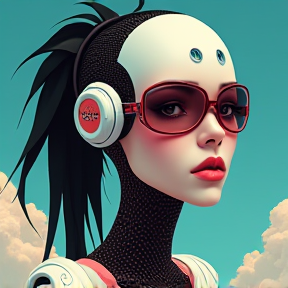 Perfection of Female Creative Cyborg