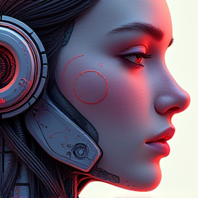 Perfection of Female Creative Cyborg