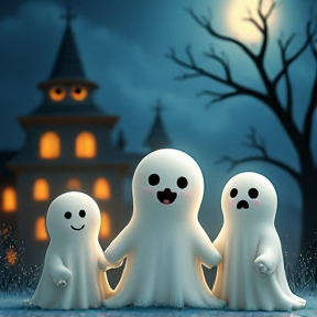 Five Little Ghosts