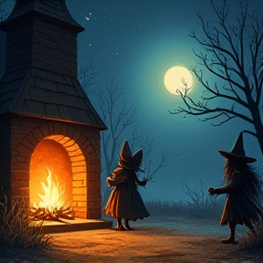 Witch of the Fireplace