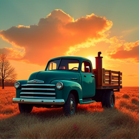 Rusty Ol' Farm Truck