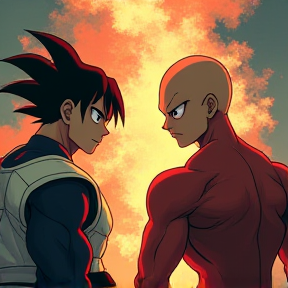 Goku vs Saitama 