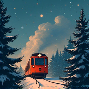 Trains for Ever Before Christmas Time