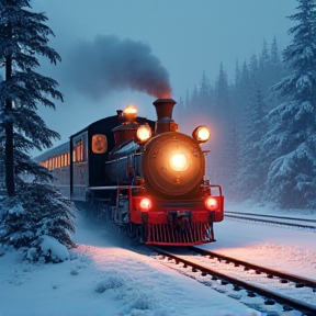 Trains for Ever Before Christmas Time