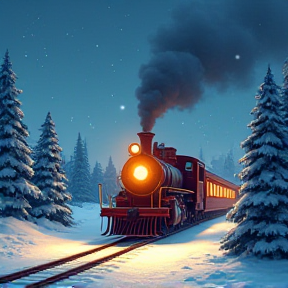 Trains Before Christmas