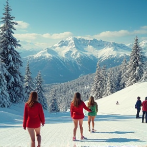 Nacktes Vergnügen in Lech