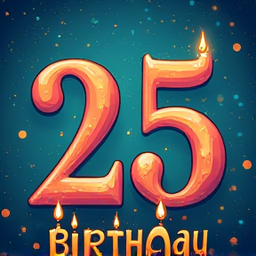 Брату на 25