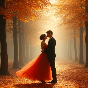 Let me invite you to the dance, spin me in the autumn waltz.