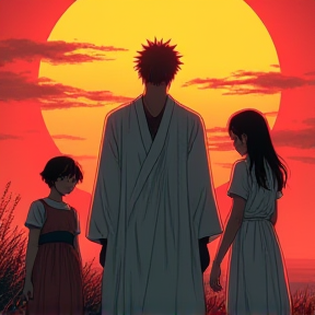 Bleach prod et la famille. 