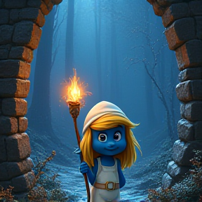 Smurfette's Brave Return