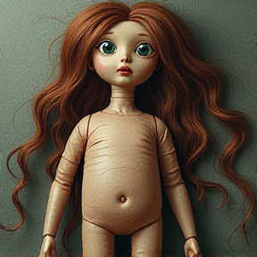 Doll Made from Your Hair