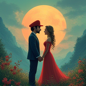 Mario y La princesa