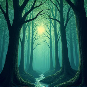 The unknown forest...