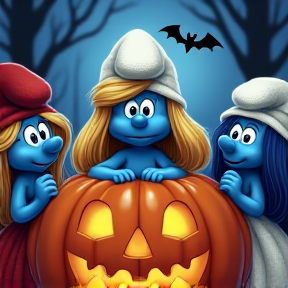 The Haunted Smurf Village