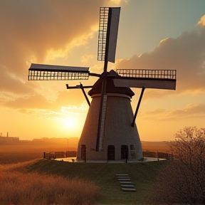 The Windmills of Old