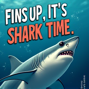 Fins Up, It's Shark Time