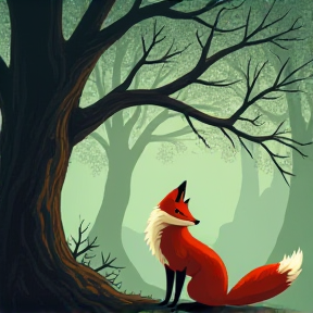 The Generous Woodcutter and the Fox