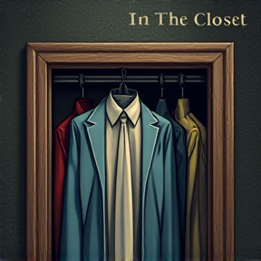 In the closet 