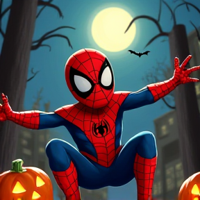 Halloween avec Spiderman