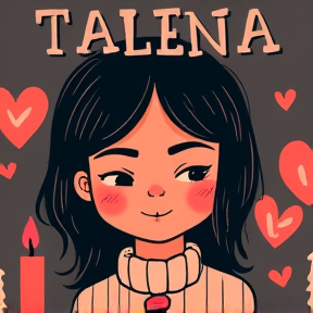 Feliz cumpleaños Talena