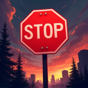 Stop sign