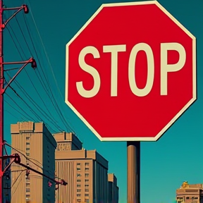 Stop sign