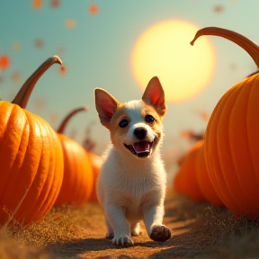 Pumpkin Patch Pooches