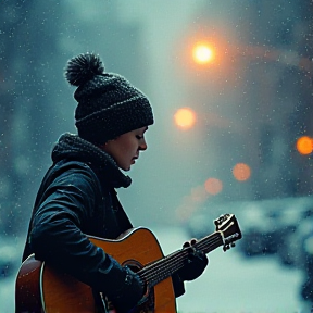 Winter Streets of New York