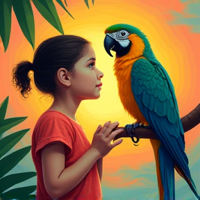 Parrot y la Niña