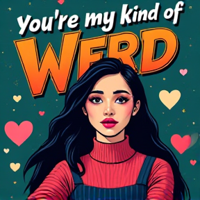 You're my kind of wierd