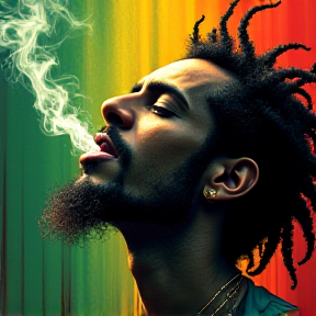 raggae music smoke weed