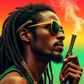 raggae music smoke weed