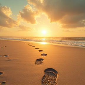 Footprints in the Sand