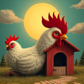 Chicken coop in mind