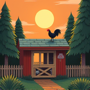 Chicken coop of mind