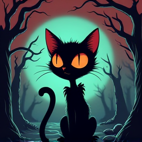 Holloween cat